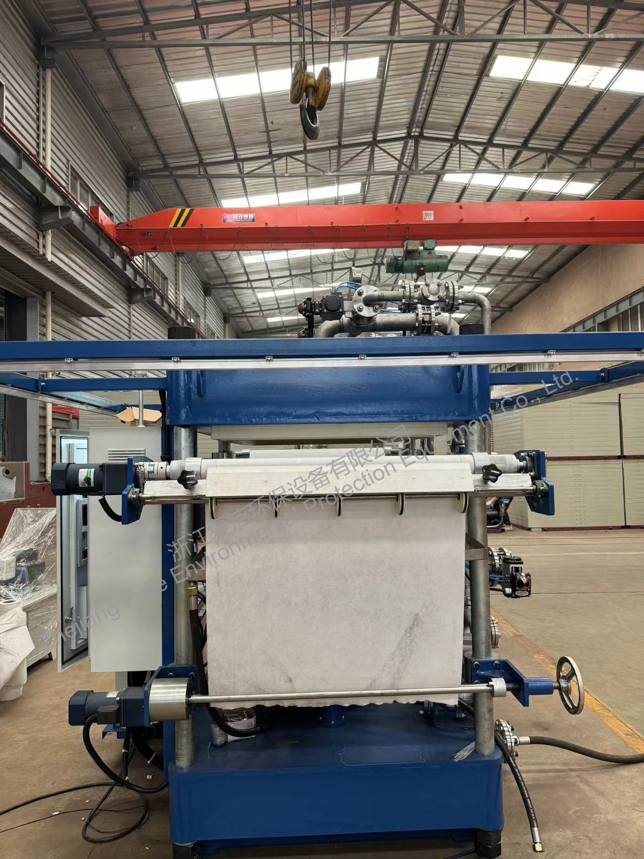 Prensa de filtro tipo plater totalmente automática