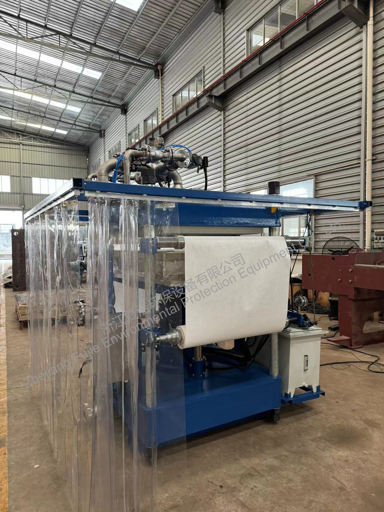 Prensa de filtro tipo plater totalmente automática