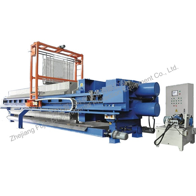 Prensa de filtro de membrana de alta pressão