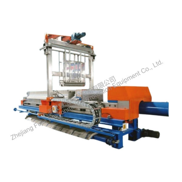 Prensa de filtro automática para lavagem de pano