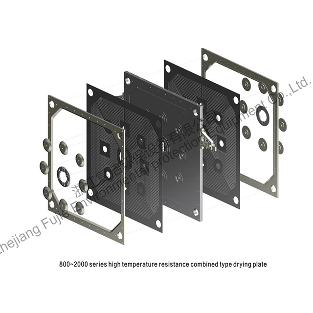 Placa de filtro de secagem de tipo combinado de resistência de alta temperatura série 800-2000