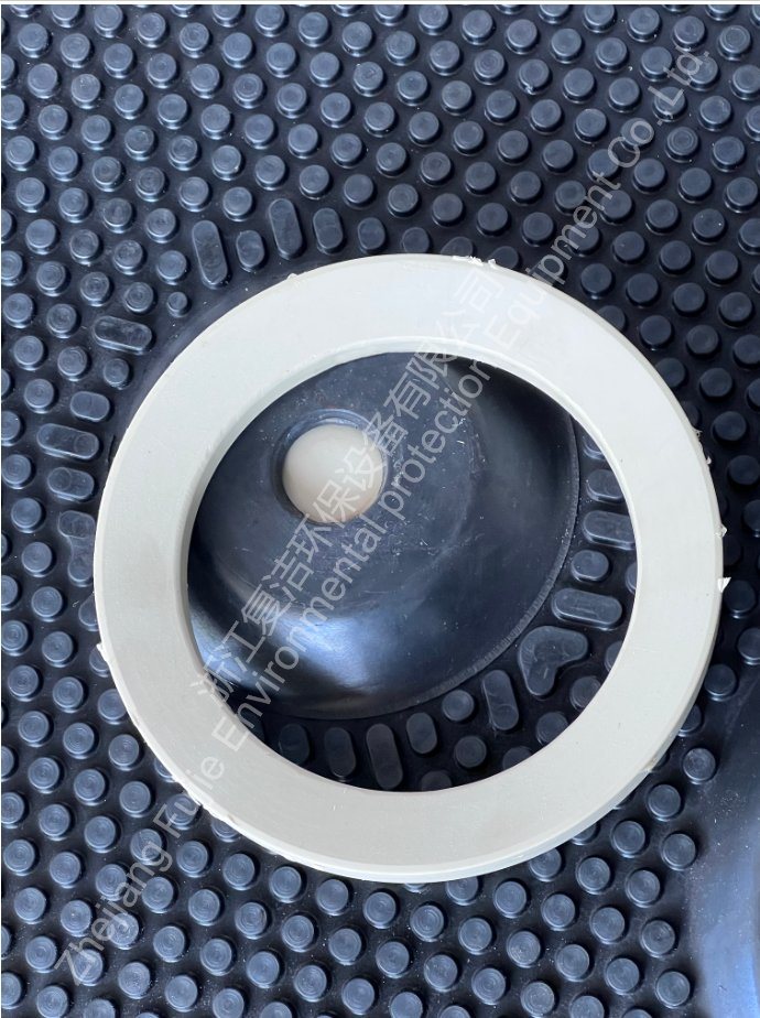 Placa de membrana tipo borracha de alimentação central inferior 