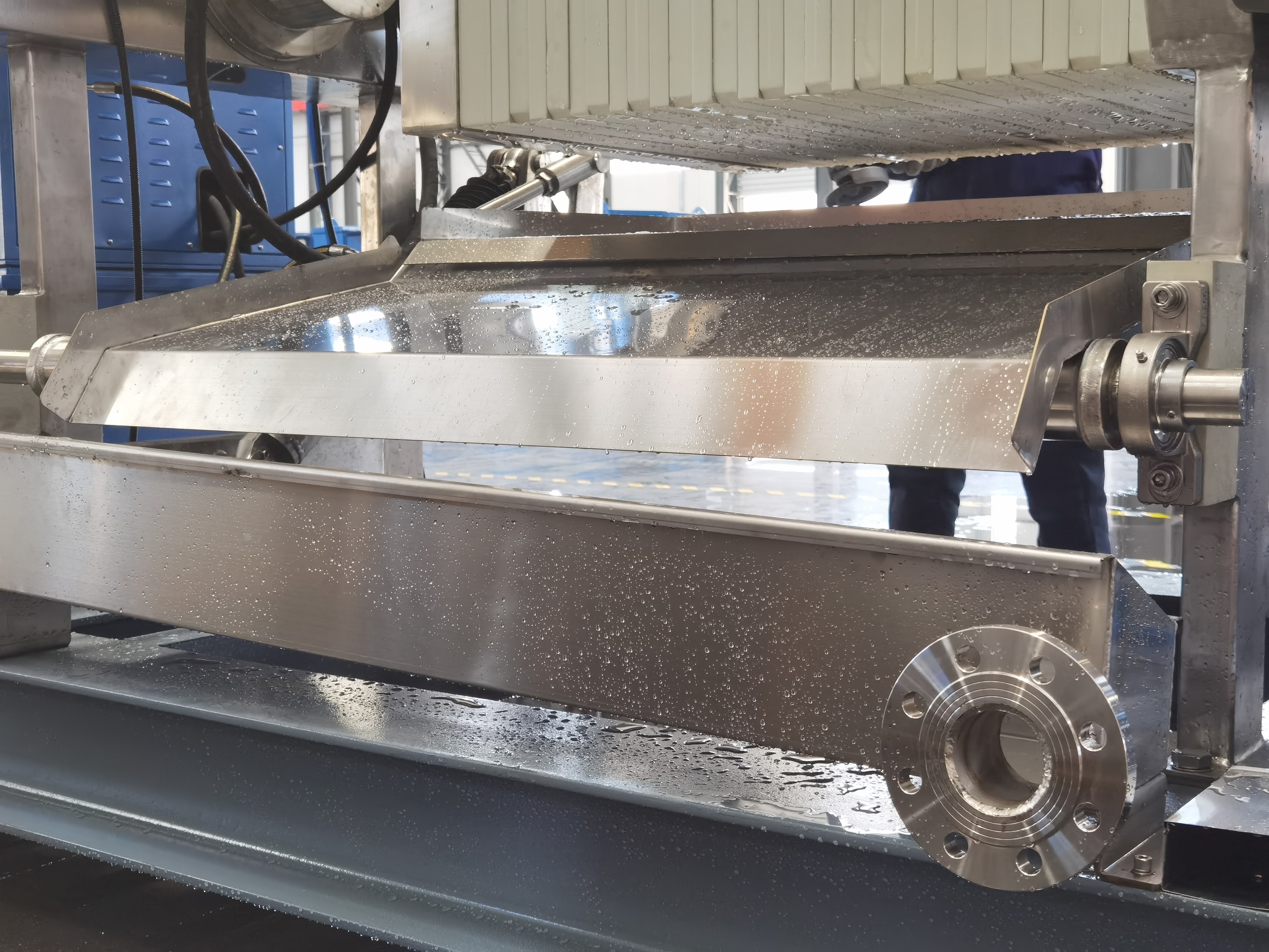 Filtro de aço inoxidável Pressione para filtração de metal precioso 