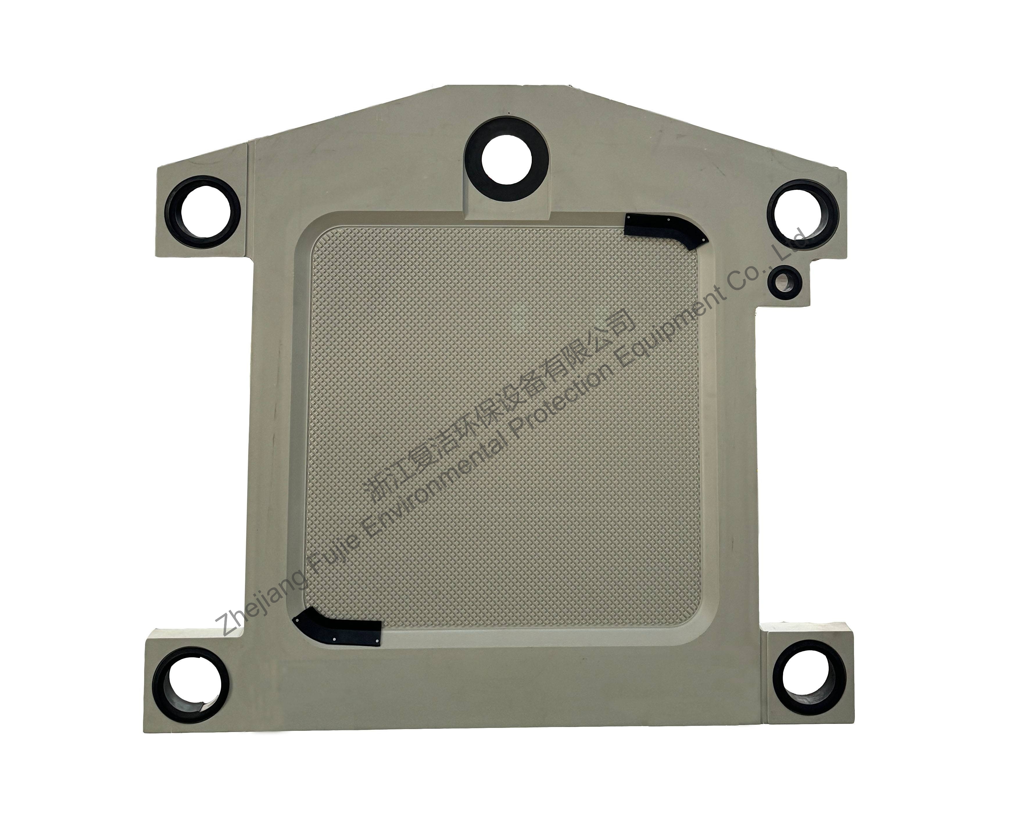 Grande placa de filtro de formato especial