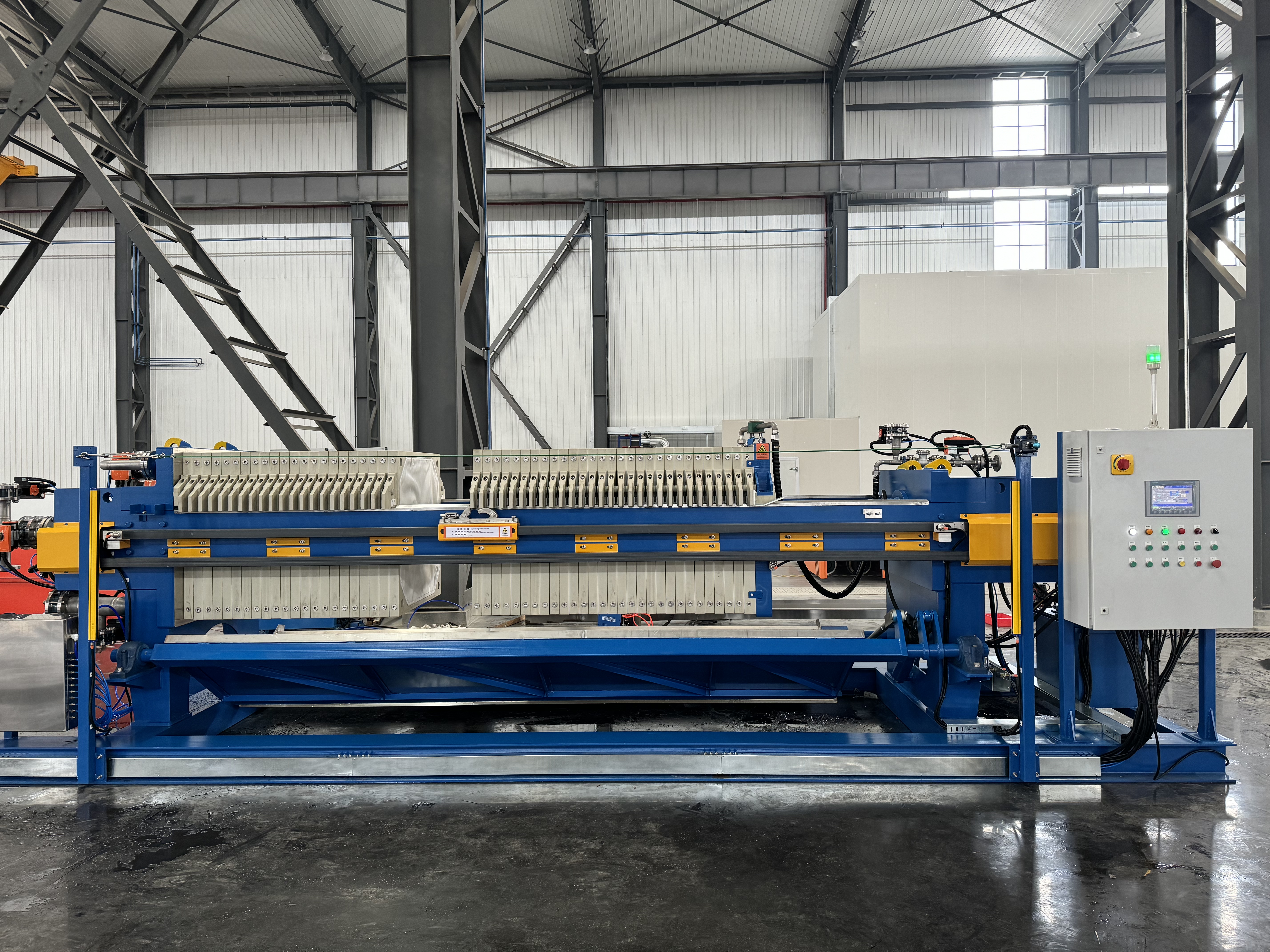 M&aacute;quina de filtro prensa para minera&ccedil;&atilde;o de metais preciosos